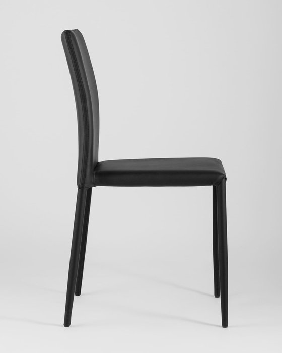 Стул Abner черного цвета - лучшие Обеденные стулья в INMYROOM
