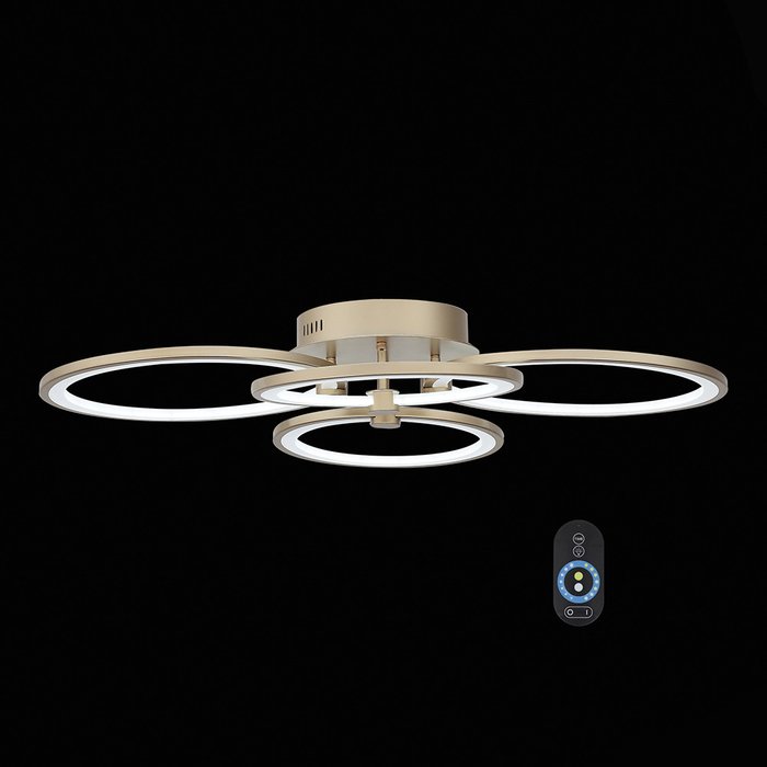 Потолочная светодиодная люстра с пультом ДУ ST Luce Twiddle Dimmer   - лучшие Потолочные люстры в INMYROOM