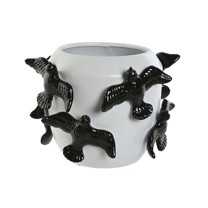 Кувшин Home ESPRIT Белый Чёрный Керамика современный 29 X 29 X 21,5 cm Кувшин Home ESPRIT Белый Чёрный Керамика современный 29 X 29 X 21,5 cm