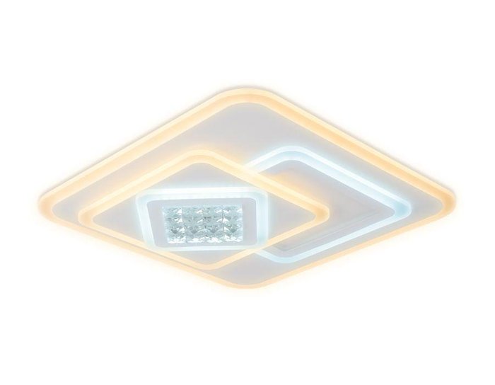 Потолочный светодиодный светильник Ice белого цвета - купить Потолочные светильники по цене 12577.0