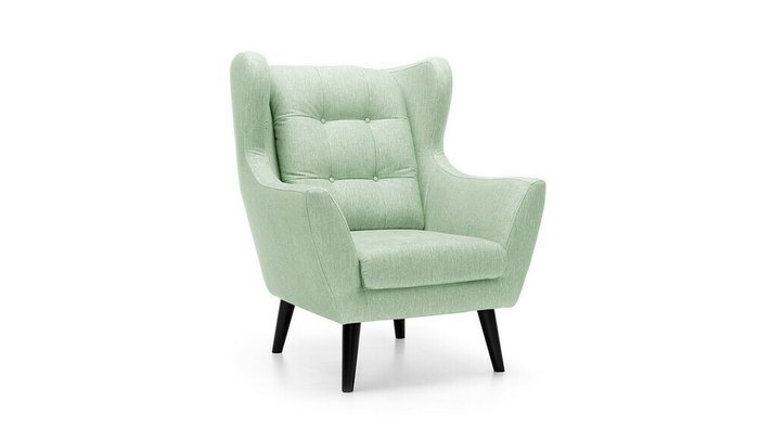 Кресло Ньюкасл светло-зеленого цвета - лучшие Интерьерные кресла в INMYROOM