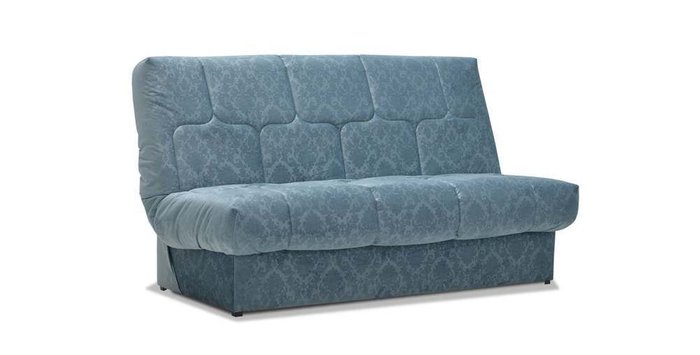 Прямой диван-кровать Вернисаж бирюзового цвета - лучшие Прямые диваны в INMYROOM