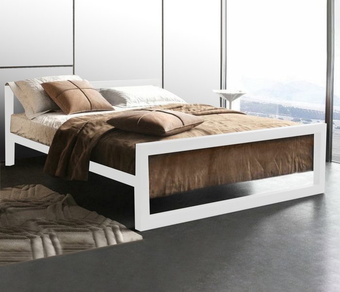 Кровать Ричмонд 120х200 белого цвета - лучшие Кровати для спальни в INMYROOM