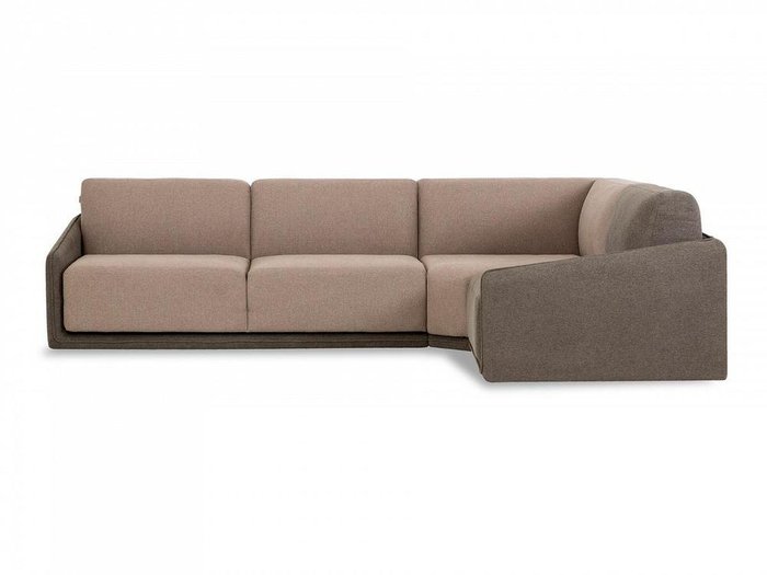 Угловой диван-кровать Toronto Wave бежево-серого цвета - купить Угловые диваны по цене 379560.0
