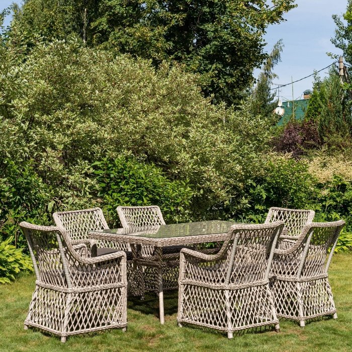 Комплект садовой мебели Montreux бежевого цвета - купить Комплекты для сада и дачи по цене 213195.0