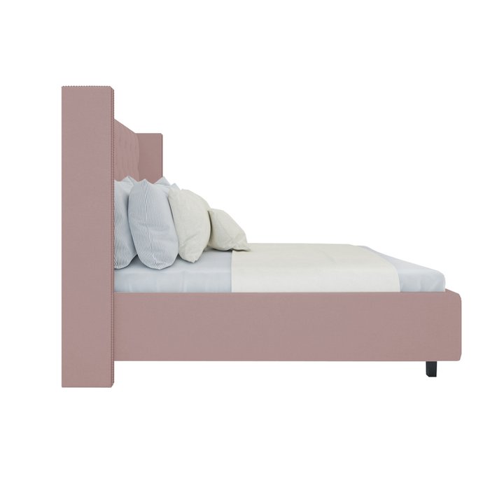 Кровать с декоративными гвоздиками Wing 200x200  - купить Кровати для спальни по цене 102000.0
