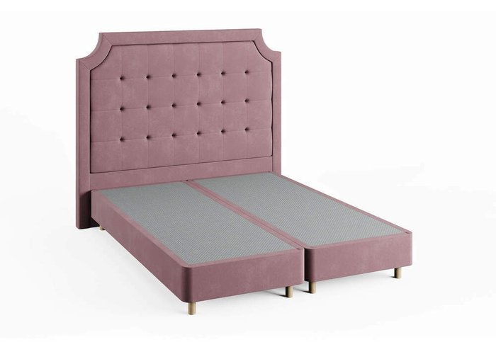 Кровать Elysium 160х200 графитового цвета с двумя основаниями - лучшие Кровати для спальни в INMYROOM