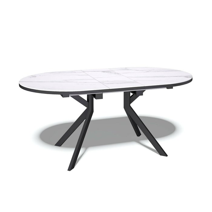 Раздвижной обеденный стол DO1300 белого цвета - купить Обеденные столы по цене 43500.0