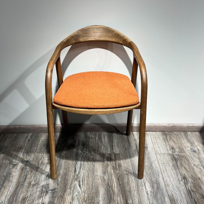 Подушка к стулу Лугано кирпичного цвета - купить Подушки для стульев по цене 3590.0