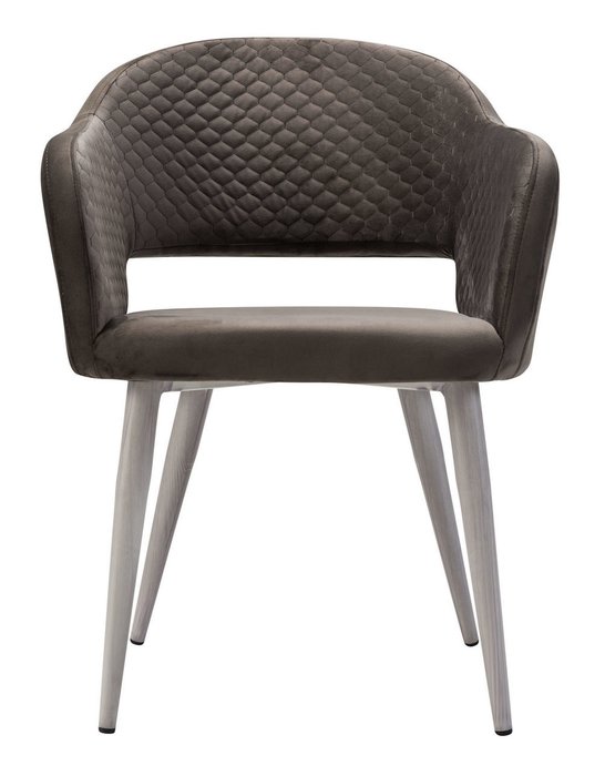 Кресло Oscar Lux Carbon коричневого цвета - лучшие Обеденные стулья в INMYROOM