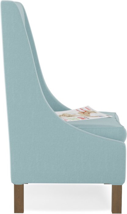 Кресло Лайн голубого цвета - лучшие Интерьерные кресла в INMYROOM