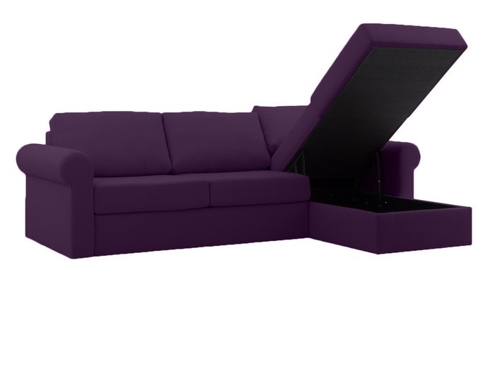 Диван Peterhof фиолетового цвета - лучшие Угловые диваны в INMYROOM