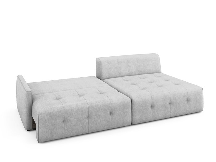 Угловой диван-кровать Bronks правый светло-серого цвета - купить Угловые диваны по цене 85000.0