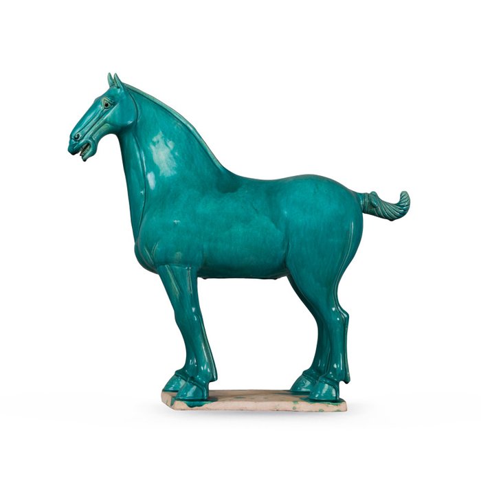 Статуэтка конь Gezellig голубого цвета