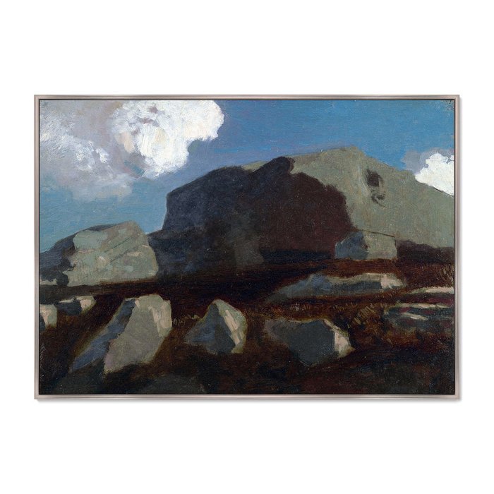 Репродукция картины Landscape with Rocks near Royan 1875 г. - купить Картины по цене 21999.0