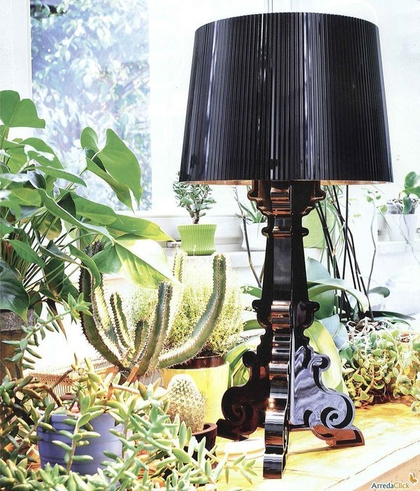 Настольная лампа Bourgie Black черного цвета - лучшие Настольные лампы в INMYROOM