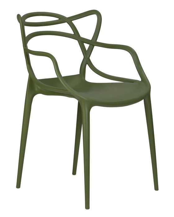 Стул обеденный Contrast зеленого цвета - купить Обеденные стулья по цене 4780.0
