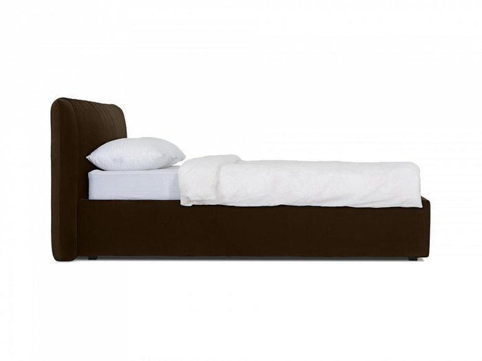 Кровать Queen Anastasia L темно-коричневого цвета 160х200 - лучшие Кровати для спальни в INMYROOM