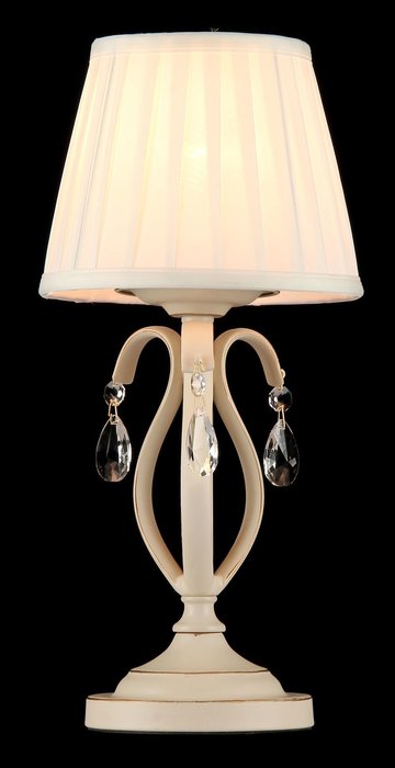 Настольная лампа Brionia с абажуром белого цвета - лучшие Настольные лампы в INMYROOM