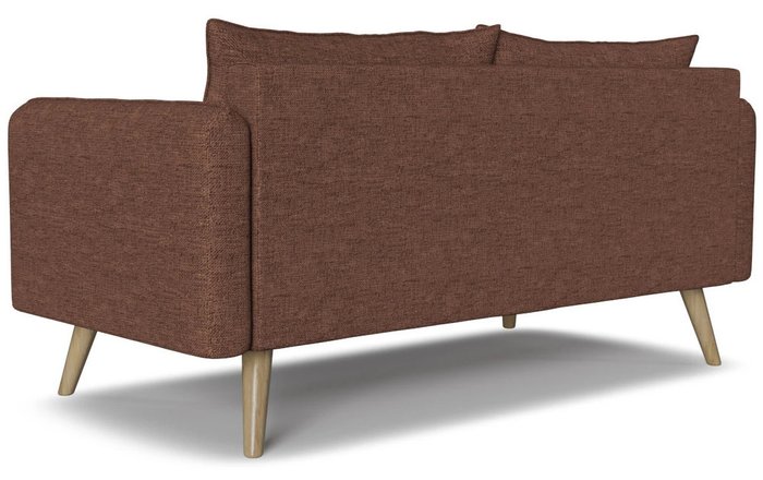 Диван прямой Khayfa коричневого цвета - лучшие Прямые диваны в INMYROOM