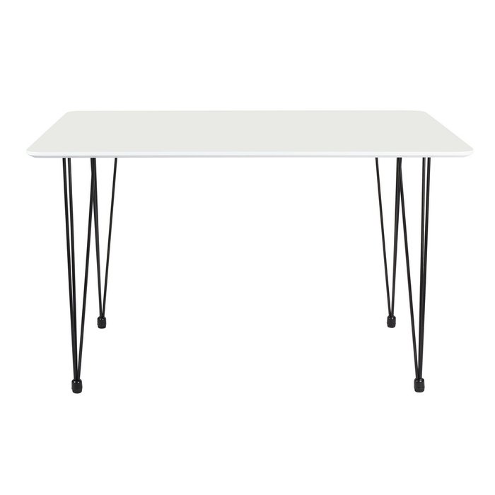 Стол обеденный Solution бело-черного цвета - купить Обеденные столы по цене 18320.0