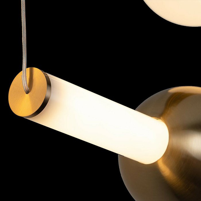 Подвесной светильник Crescent цвета бронзы - лучшие Подвесные люстры в INMYROOM