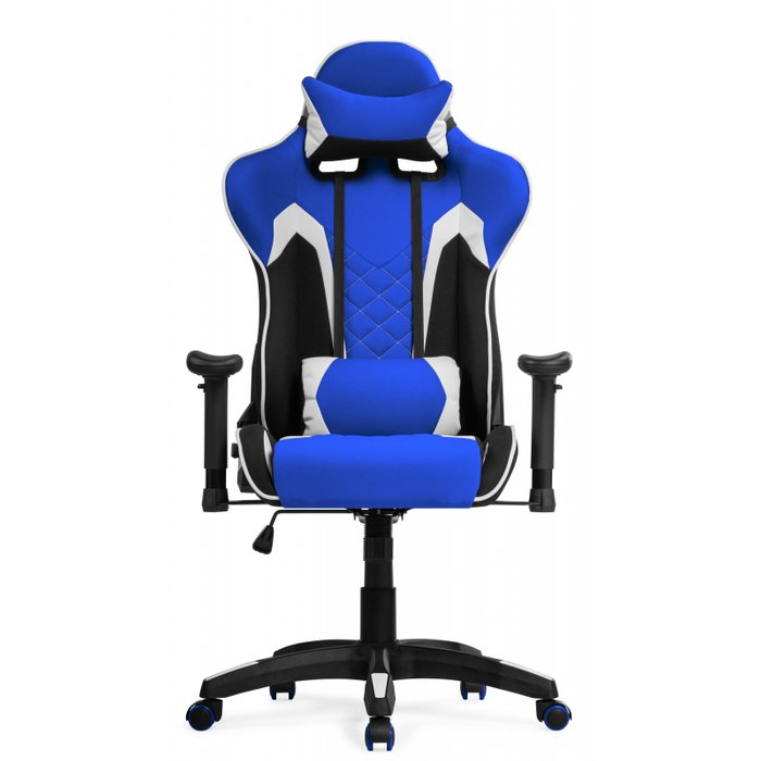 Компьютерное кресло Prime черно-синего цвета - лучшие Офисные кресла в INMYROOM