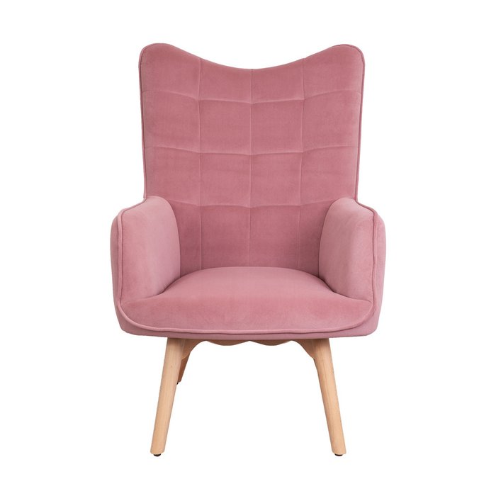 Кресло Bogema розового цвета - купить Интерьерные кресла по цене 29376.0