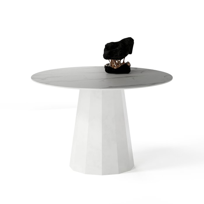 Обеденный стол Тарф белого цвета - купить Обеденные столы по цене 68590.0