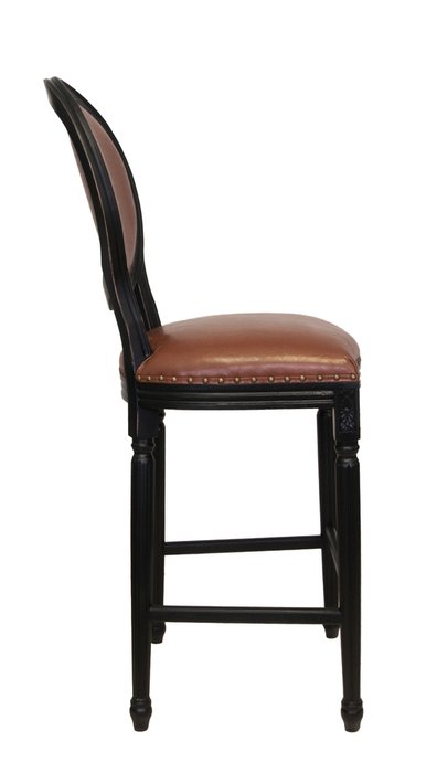 Барный стул Filon Brown с каркасом из массива каучукового дерева - лучшие Барные стулья в INMYROOM
