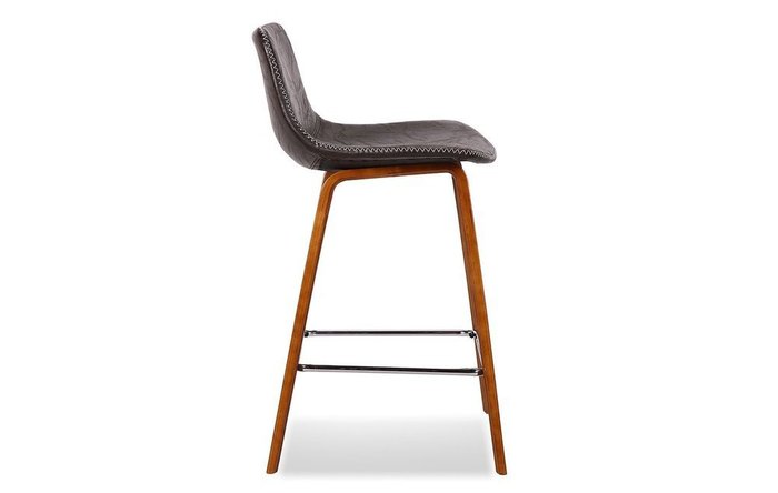 Стул полубарный Janis коричневого цвета - лучшие Барные стулья в INMYROOM