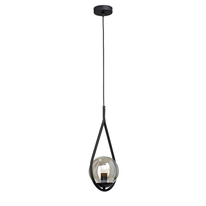 Подвесной светильник V2945-1/1S (стекло, цвет светло-коричневый) - купить Подвесные светильники по цене 3120.0