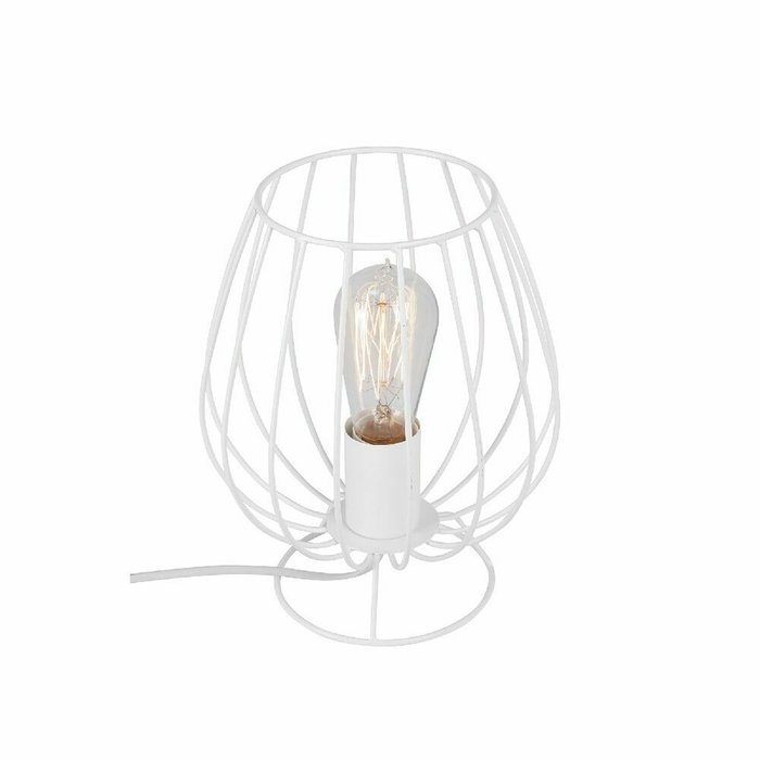 Настольная лампа V4296-0/1L (металл, цвет белый) - лучшие Настольные лампы в INMYROOM