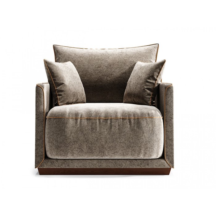 Кресло Soho бежевого цвета - лучшие Интерьерные кресла в INMYROOM