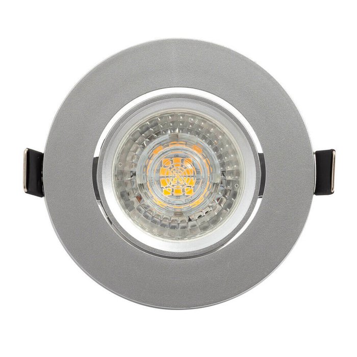 Встраиваемый светильник DK3020-CM (пластик, цвет серый) - купить Встраиваемые споты по цене 600.0