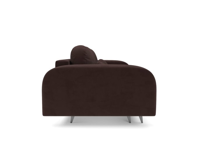 Прямой диван-кровать Цюрих темно-коричневого цвета - лучшие Прямые диваны в INMYROOM