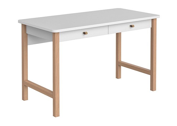 Стол письменный Classic М2 белого цвета - лучшие Письменные столы в INMYROOM