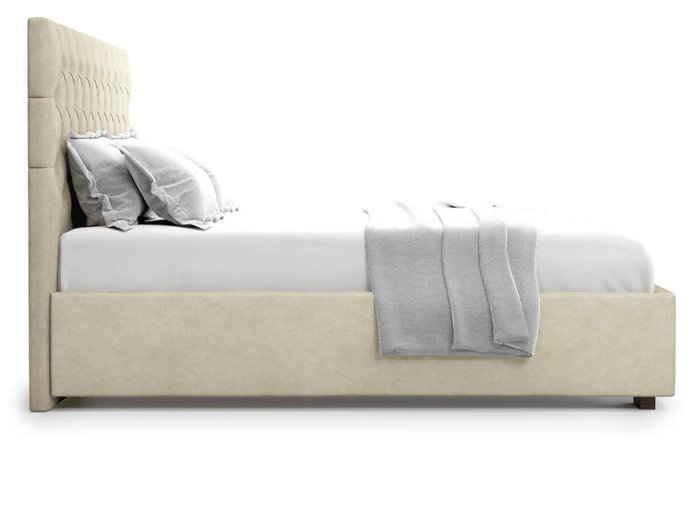 Кровать Nemi  без подъемного механизма 180х200 бежевого цвета - лучшие Кровати для спальни в INMYROOM