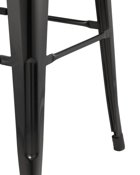 Стул барный Tolix черного цвета - лучшие Барные стулья в INMYROOM