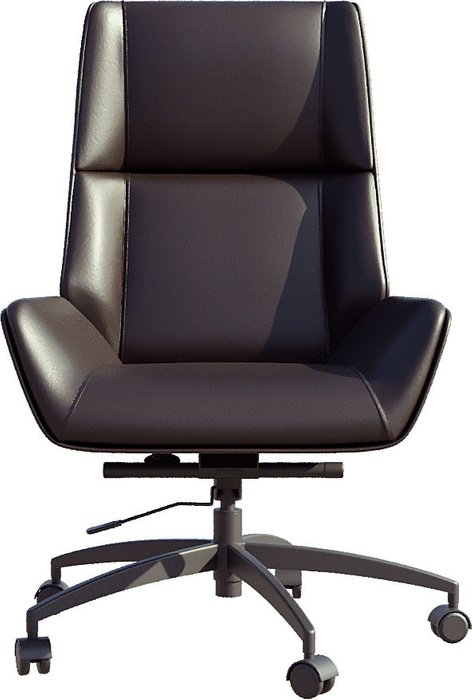 Кресло руководителя Авиатор черного цвета - лучшие Офисные кресла в INMYROOM