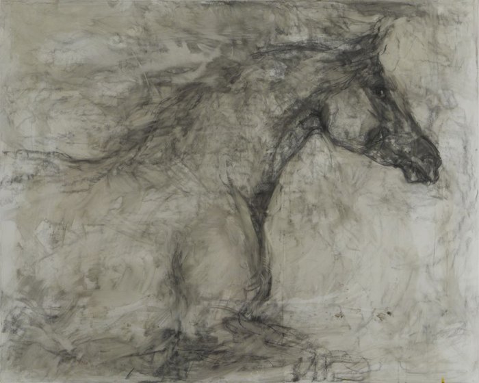 Деревянная Картина лошадь  