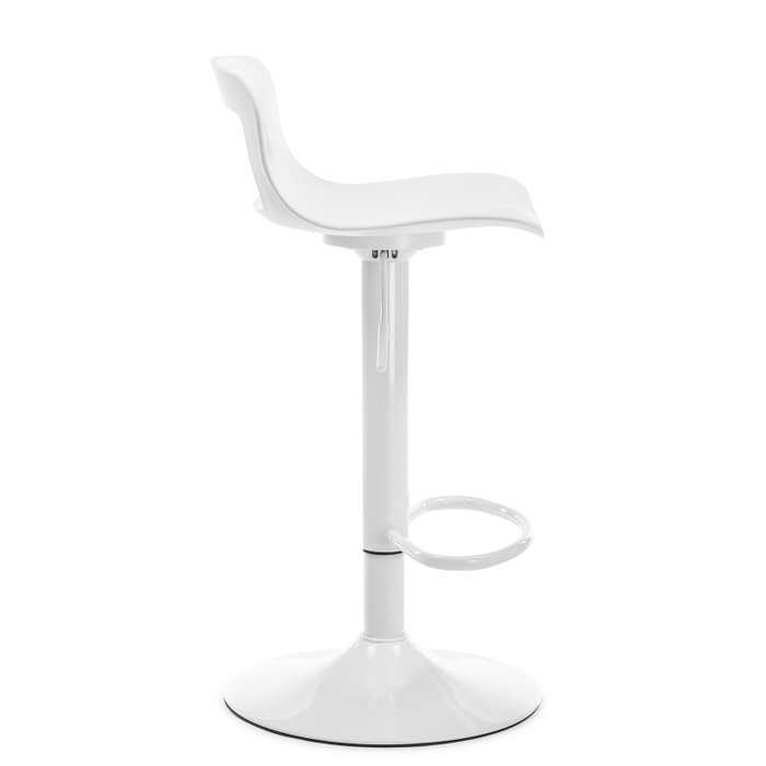 Барный стул Volt белого цвета - лучшие Барные стулья в INMYROOM