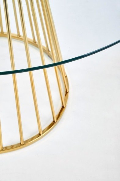 Стол обеденный Liverpool со стеклянной столешницей - лучшие Обеденные столы в INMYROOM