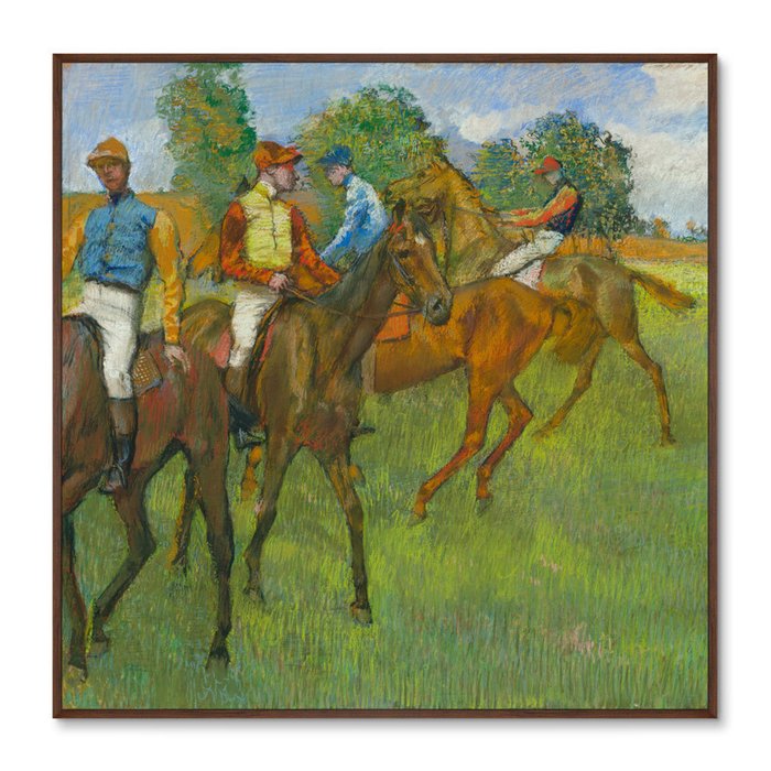 Репродукция картины Before the Race, 1887г. - купить Картины по цене 29999.0