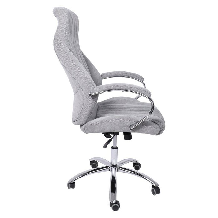 Кресло поворотное Mastif серого цвета - лучшие Офисные кресла в INMYROOM