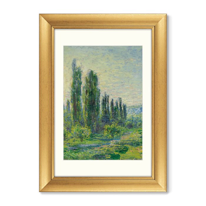 Набор из двух репродукций картин La route de Vtheuil 1890 г. - купить Картины по цене 24998.0