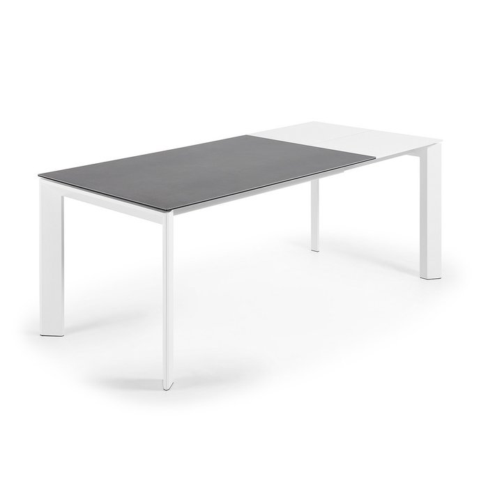 Раздвижные обеденный стол с белым подстольем  - купить Обеденные столы по цене 193990.0