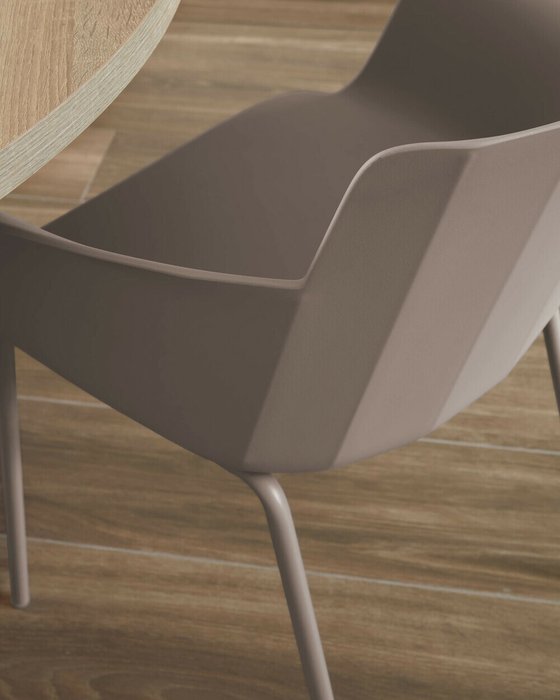Стул Hannia коричневого цвета - лучшие Обеденные стулья в INMYROOM
