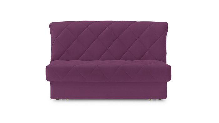 Диван-кровать Римус фиолетового цвета - купить Прямые диваны по цене 67100.0