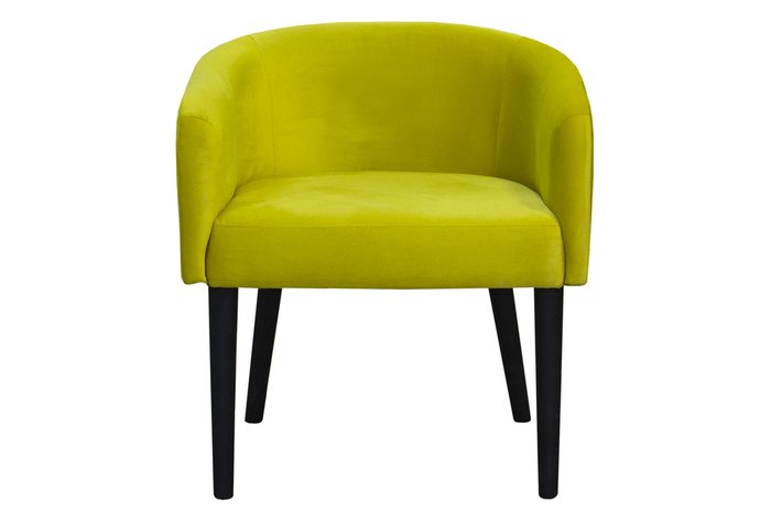 Стул-кресло Galar в обивке салатового цвета - лучшие Интерьерные кресла в INMYROOM